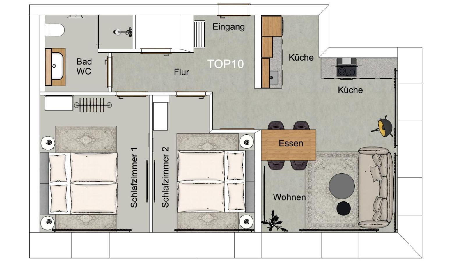 Waterfront - Urbane Eleganz Am Bachufer Apartment Villach Ngoại thất bức ảnh