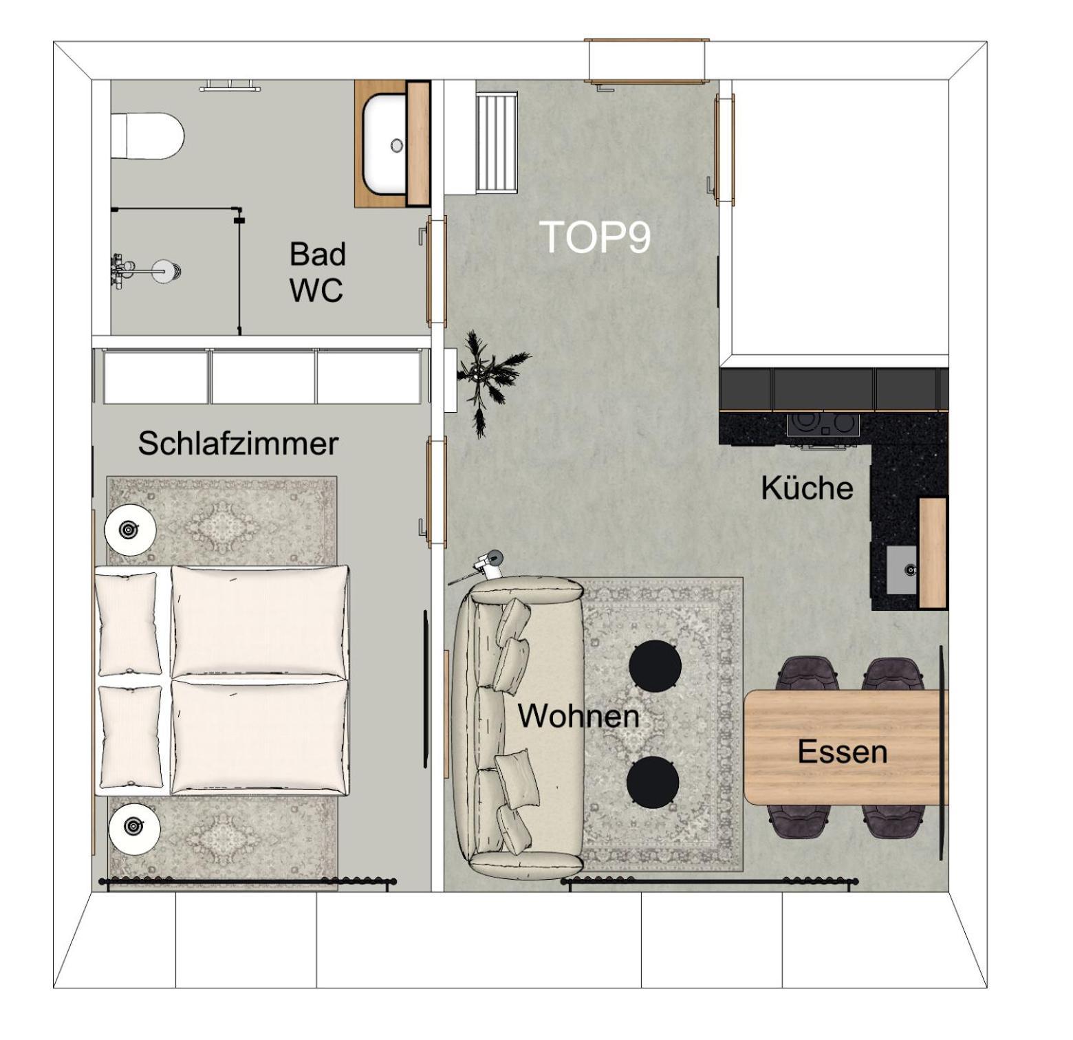 Waterfront - Urbane Eleganz Am Bachufer Apartment Villach Phòng bức ảnh